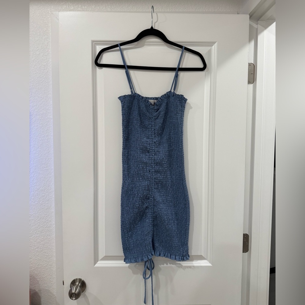 Blue Sleeveless Dress